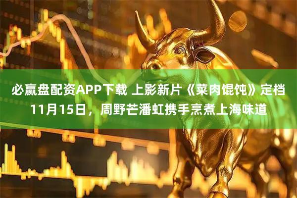 必赢盘配资APP下载 上影新片《菜肉馄饨》定档11月15日，周野芒潘虹携手烹煮上海味道